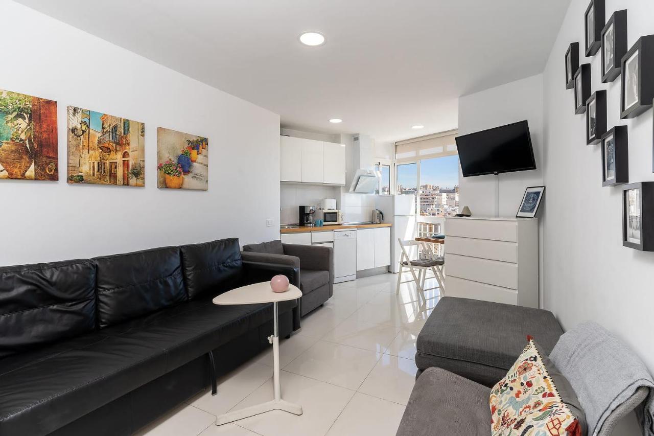 Appartamento Mi Casa De La Playa -Estudio Frente Al Mar- Benalmádena Esterno foto